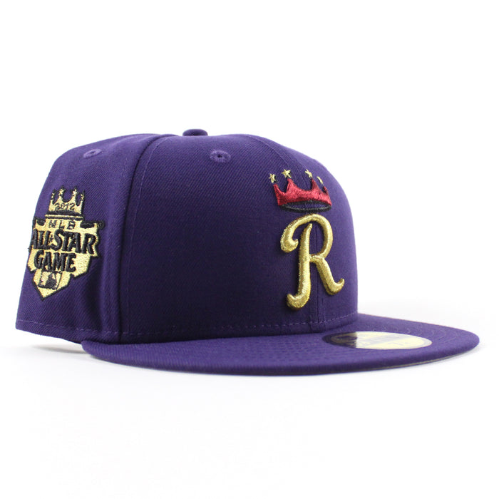 Kansas City Royals 2012 All Star Game New Era 59Fifty Fitted Hat (Purple Gray Under Brim)