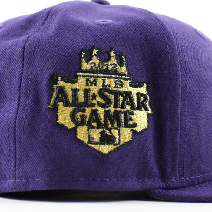 Kansas City Royals 2012 All Star Game New Era 59Fifty Fitted Hat (Purple Gray Under Brim)