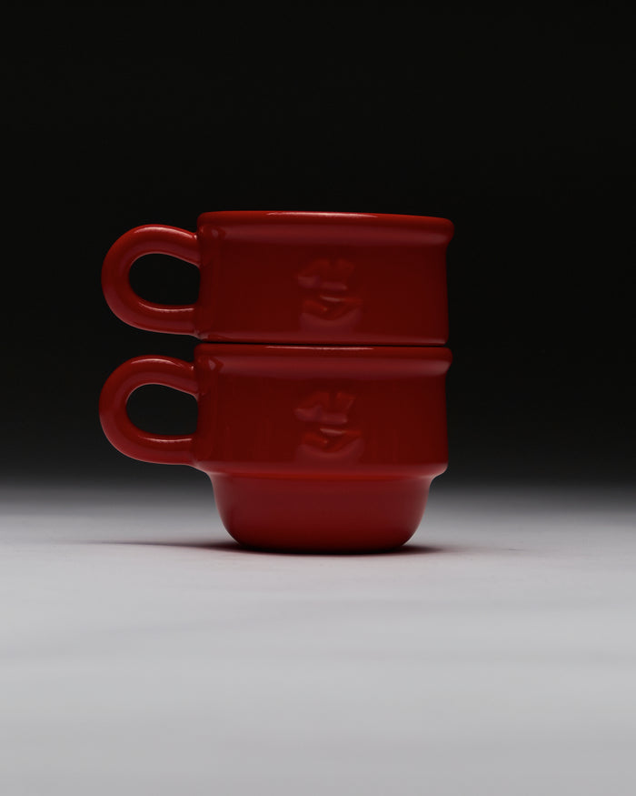 Kantine Cup Set Red