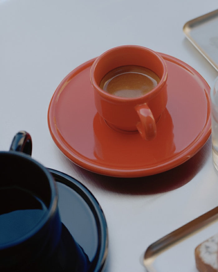 Kantine Saucer Set Red