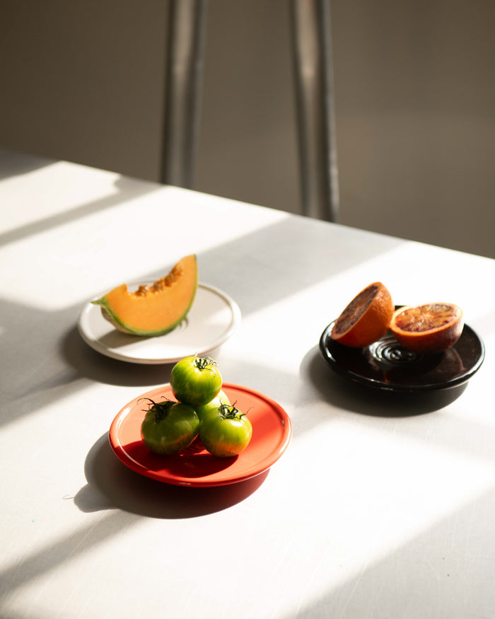 Kantine Saucer Set Red