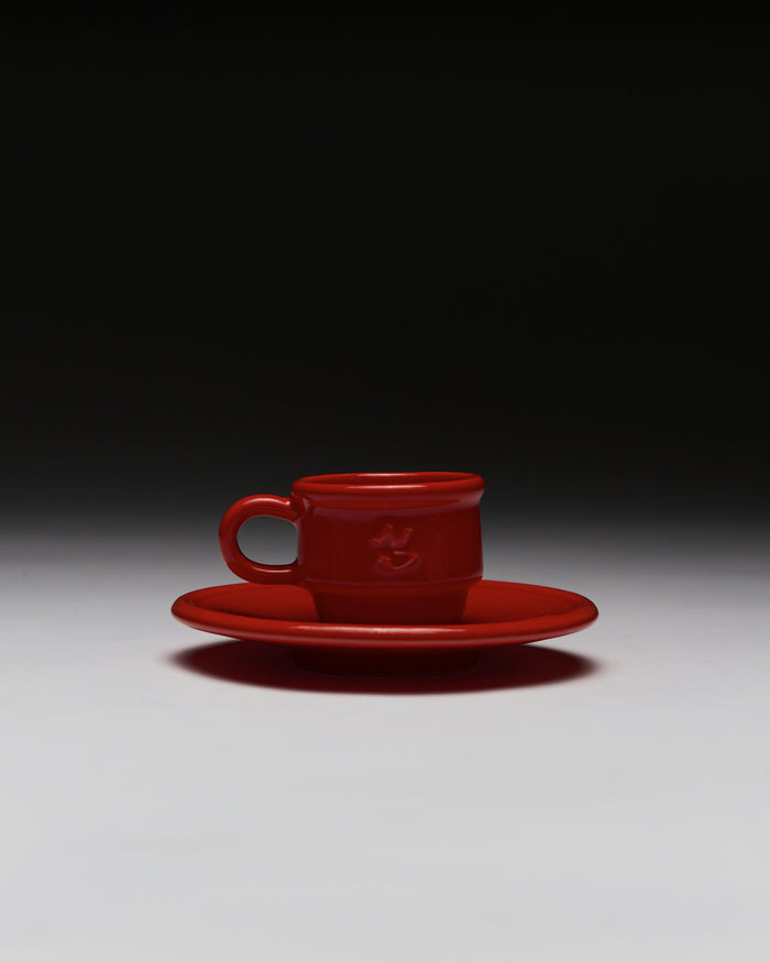 Kantine Saucer Set Red