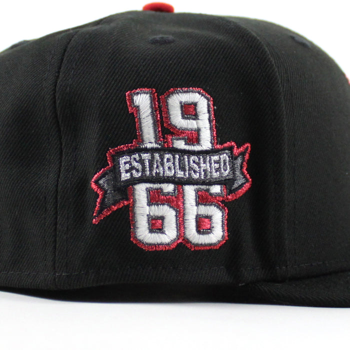 KATAKANA Chicago Bulls Hyperfly New Era 59fifty Fitted Hat (Black Gray Under Brim)