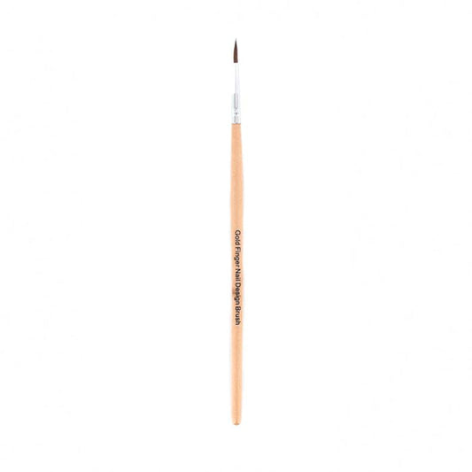 IVY BEAUTY by KISS Kiss acrylic nail brush with wooden handle for precise nail art application