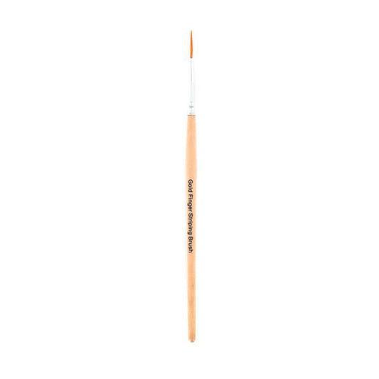 Kiss acrylic nail brush with wooden handle and fine bristles for precise nail art application