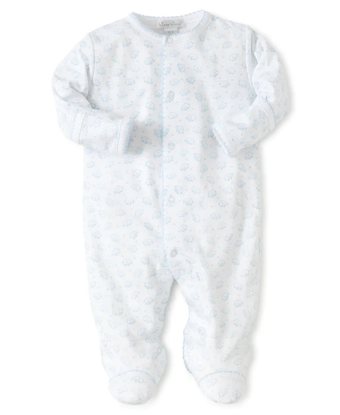 Kissy Kissy Light Blue Ele-fun Footie