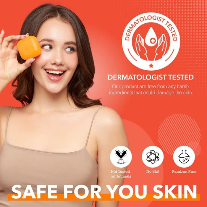 Koji White Kojic Acid Skin Brightening Soap (80g x 2 Bars) صابون كوجي وايت لتفتيح البشرة بحمض الكوجيك - Princess Cosmetics Qatar