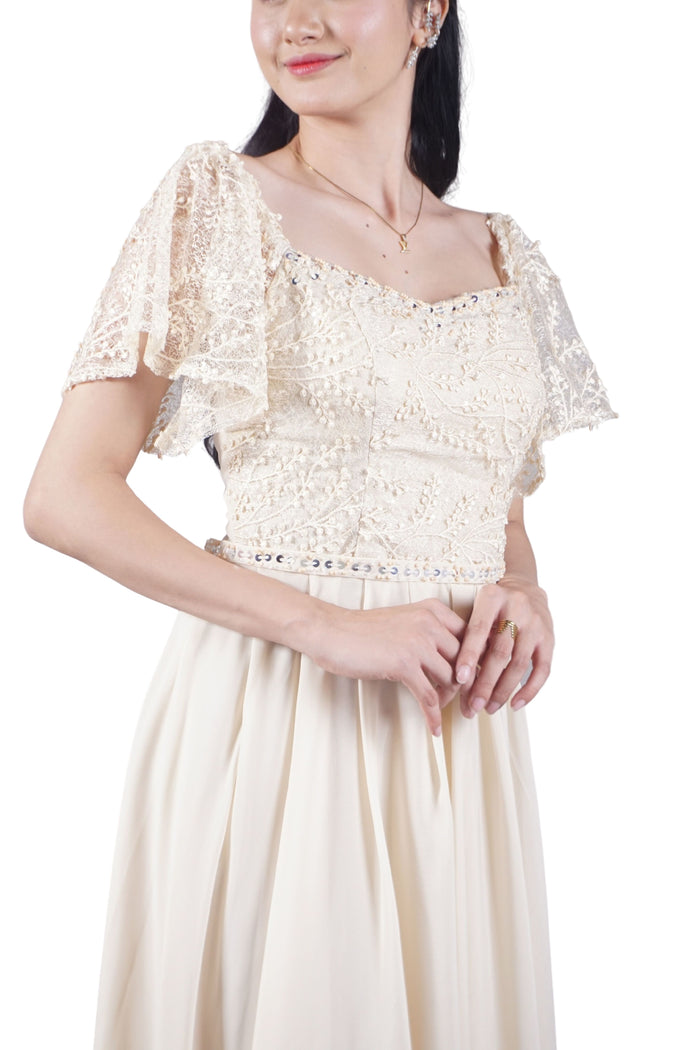 Elegant Lace Bridesmaid Dress
