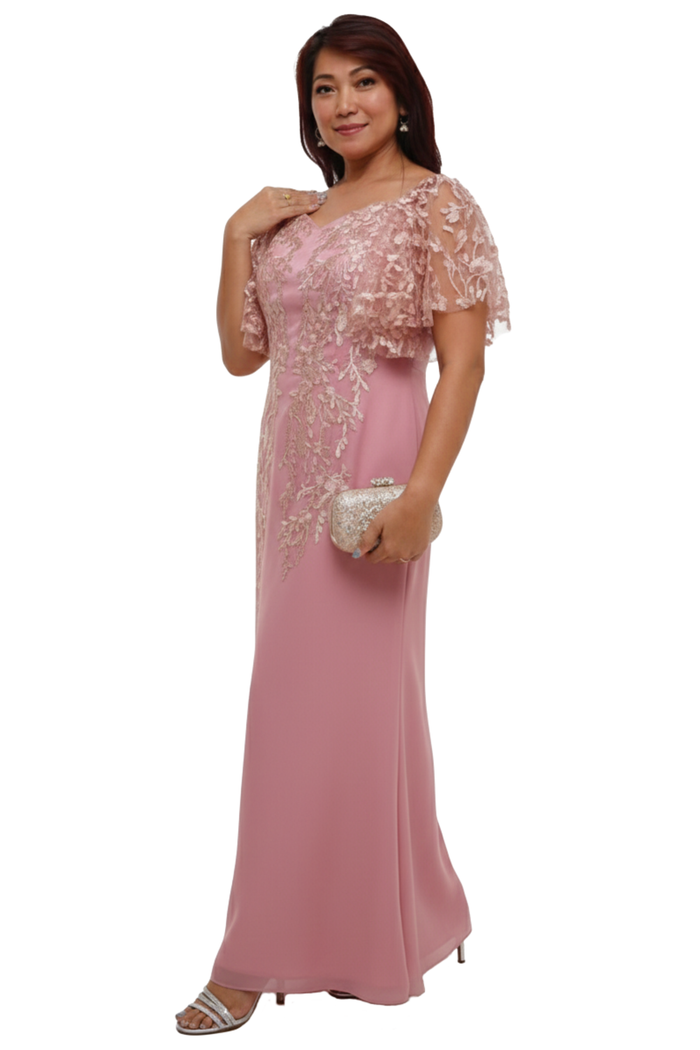 Elegant Filipiniana Mother Dress