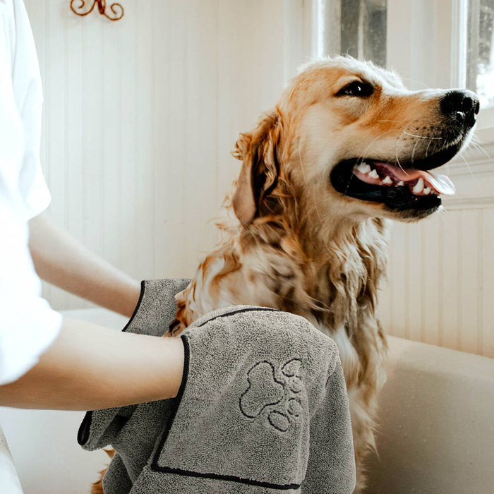 Large Puppy Pet Dog Bathrobe Bath Towel