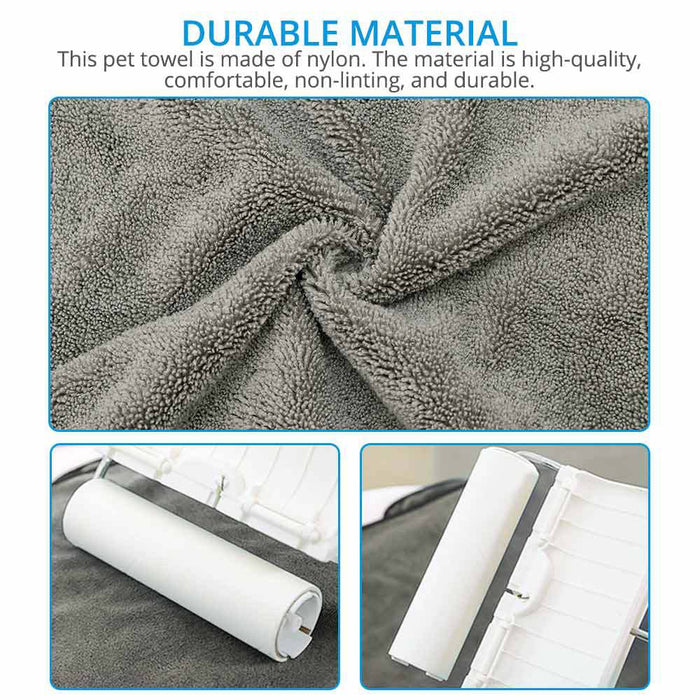 Large Puppy Pet Dog Bathrobe Bath Towel