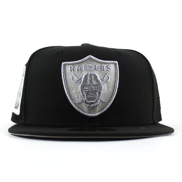 Las Vegas Raiders Super Bowl XI New Era 59Fifty Fitted Hat (Black Gray Under Brim)