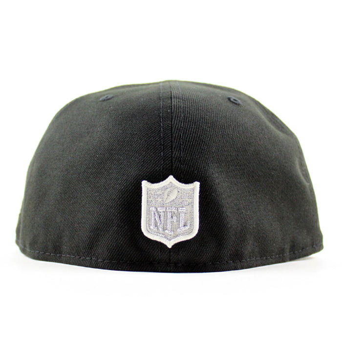 Las Vegas Raiders Super Bowl XI New Era 59Fifty Fitted Hat (Black Gray Under Brim)