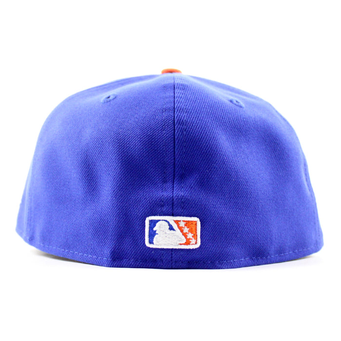 Lehigh Valley Coquis Frog Patch New Era 59Fifty Fitted Hat (Majestic Blue Black Gray Under Brim)