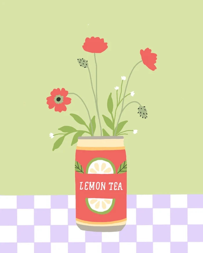 Lemon Tea Giclee Print