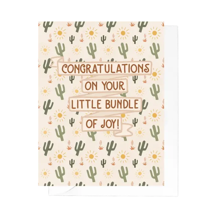 Little Bundle of Joy Greeting Card