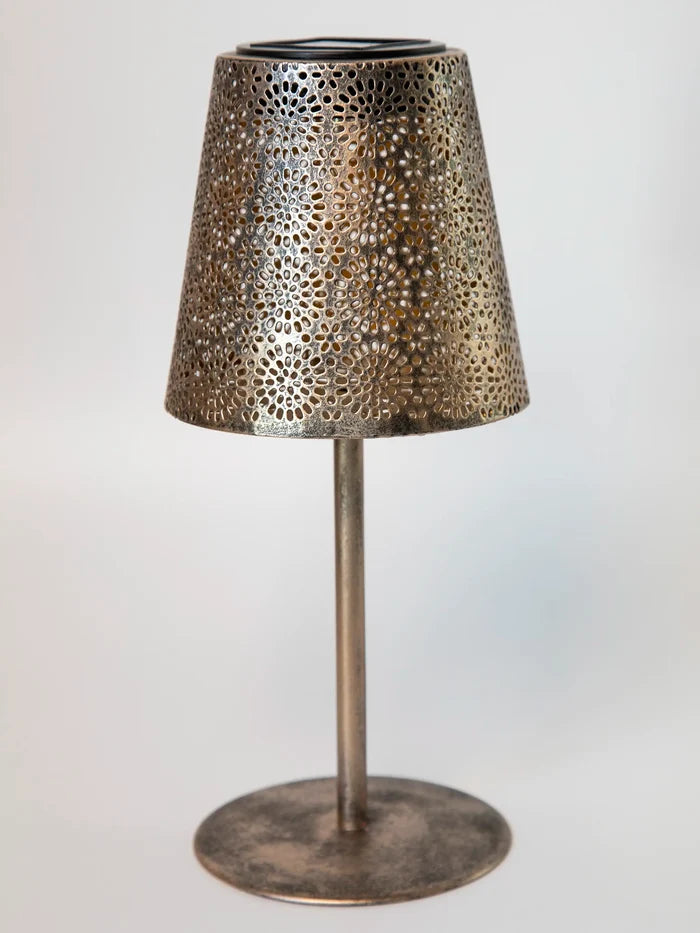 Little Solar Mandala Lamp - Bronze-view 2