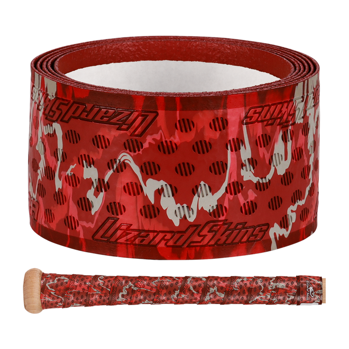 Lizard Skins DSP Ultra Bat Grip-Camo Accessories Lizard Skins Scarlet Camo 1.1mm
