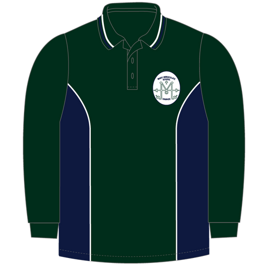 Long Sleeve Panel Polo