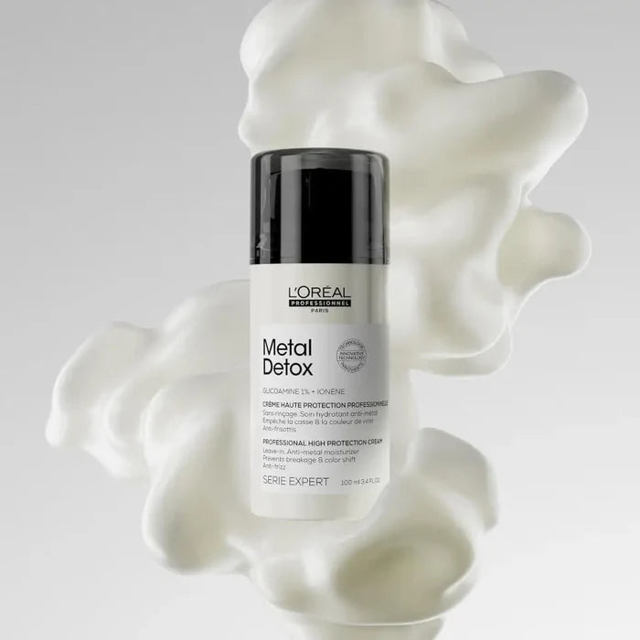 L’Oréal Professionnel Metal Detox Leave-In Hair Cream 100ml – Protect, Strengthen & Smooth Your Hair