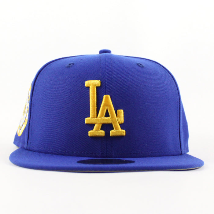 Los Angeles Dodgers 1942 All Star Game New Era 59Fifty Fitted Hat (Majestic Blue Gray Under Brim)