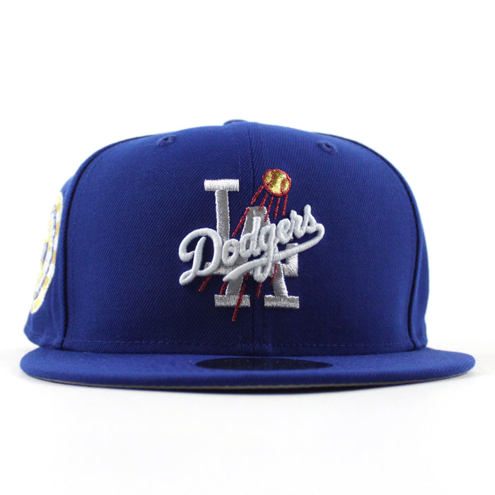 Los Angeles Dodgers 1942 All Star Game New Era 59Fifty Fitted Hat (Royal Blue Gray Under Brim)