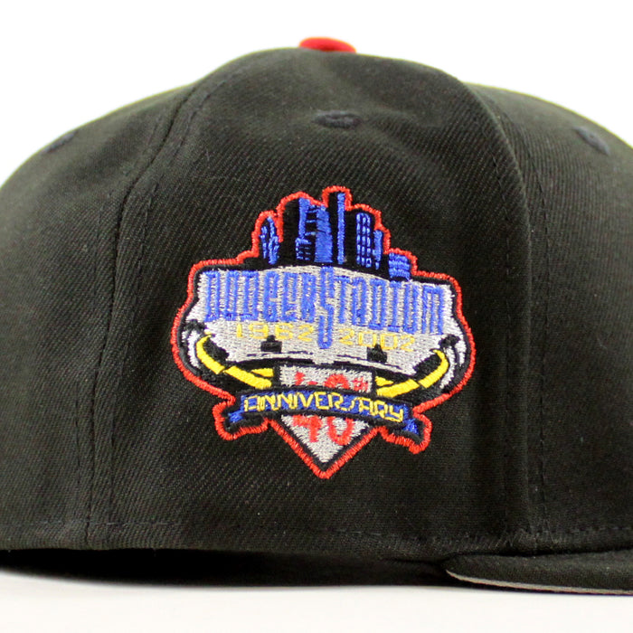 Los Angeles Dodgers 40th Anniversary Dodgers Stadium New Era 59Fifty Fitted Hat (Black Gray Under Brim)