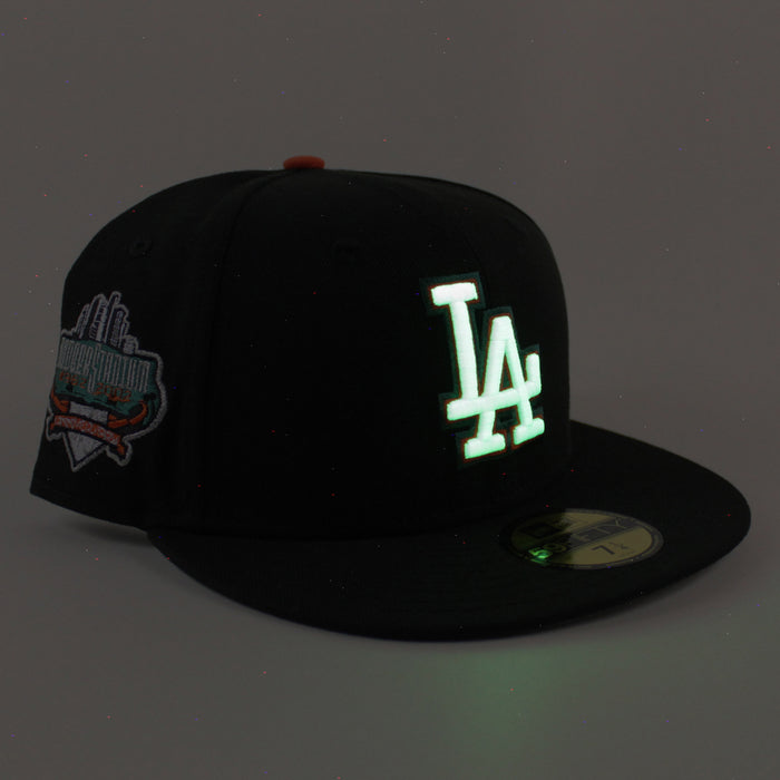 Los Angeles Dodgers 40th anniversary New Era 59Fifty Fitted Hat (Black Gray Under Brim)