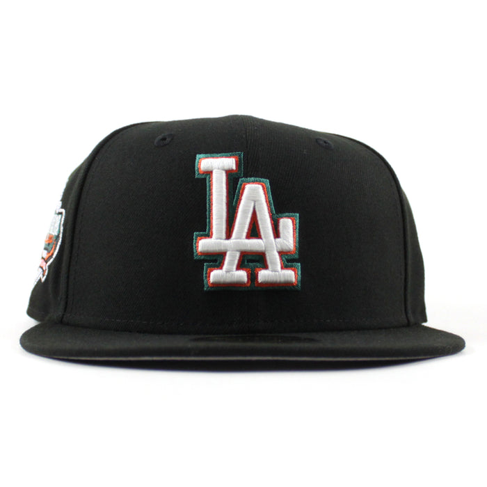Los Angeles Dodgers 40th anniversary New Era 59Fifty Fitted Hat (Black Gray Under Brim)