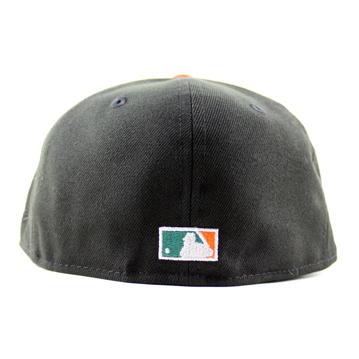 Los Angeles Dodgers 40th anniversary New Era 59Fifty Fitted Hat (Black Gray Under Brim)