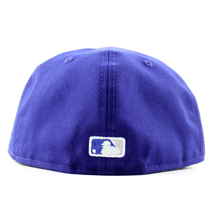 Los Angeles Dodgers Japanese Logo Ohtani Patch New Era 59Fifty Fitted Hat (Royal Blue Gray Under Brim)