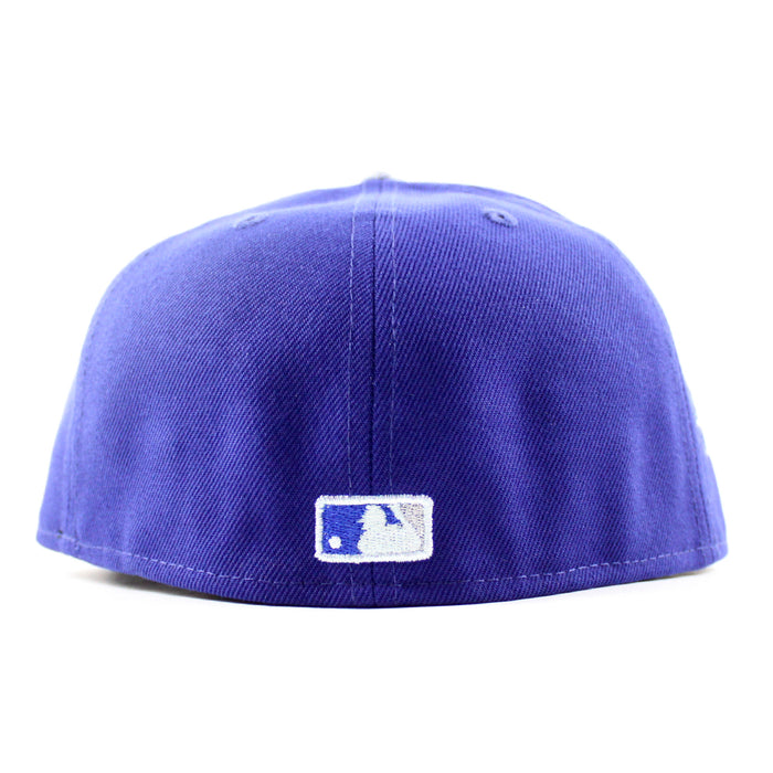 Los Angeles Dodgers Japanese Samurai Logo Ohtani Patch New Era 59Fifty Fitted Hat (Royal Blue Gray Gray Under Brim)