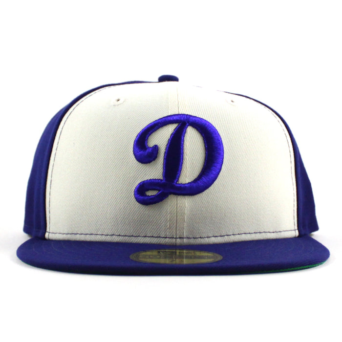 Los Angeles Dodgers New Era 59Fifty Fitted Hat (Royal Blue Chrome white Green Under Brim)