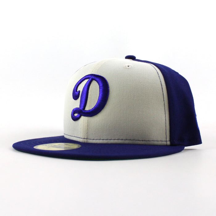 Los Angeles Dodgers New Era 59Fifty Fitted Hat (Royal Blue Chrome white Green Under Brim)
