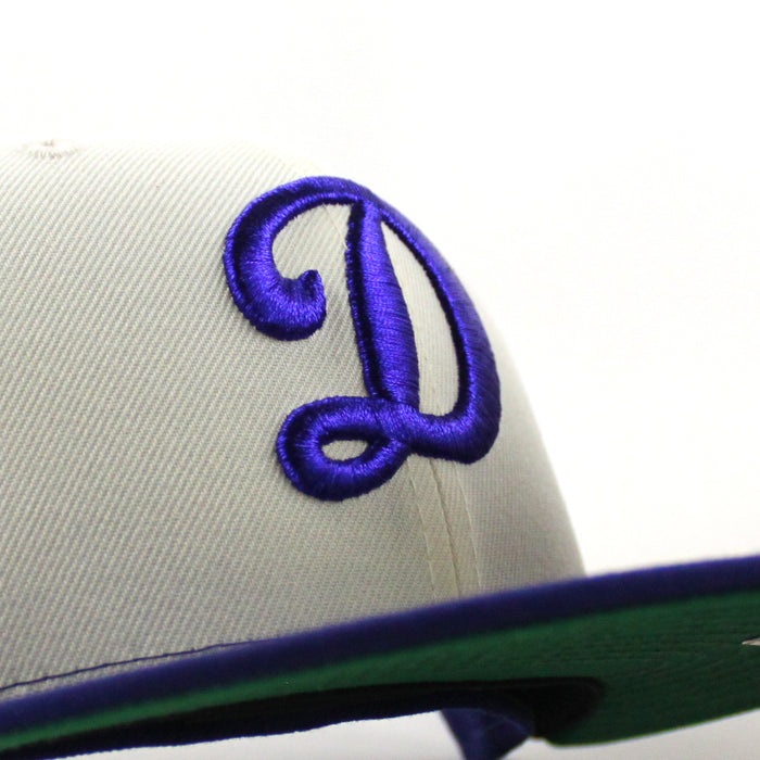 Los Angeles Dodgers New Era 59Fifty Fitted Hat (Royal Blue Chrome white Green Under Brim)