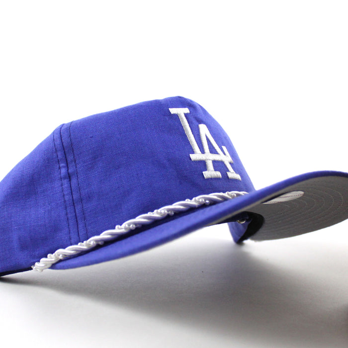Los Angeles Dodgers New Era Snapback Hat (Navy Gray Under Brim)