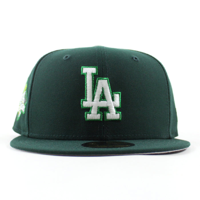 Los Angeles Dodgers VIVA La Dodgers New Era 59Fifty Fitted Hat (Dark Green Gray Under Brim)
