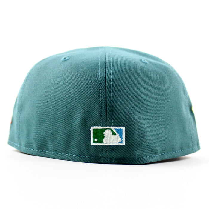 Los Angeles Dodgers VIVA La Dodgers New Era 59Fifty Fitted Hat (Pine Green Dark Green Gray Under Brim)