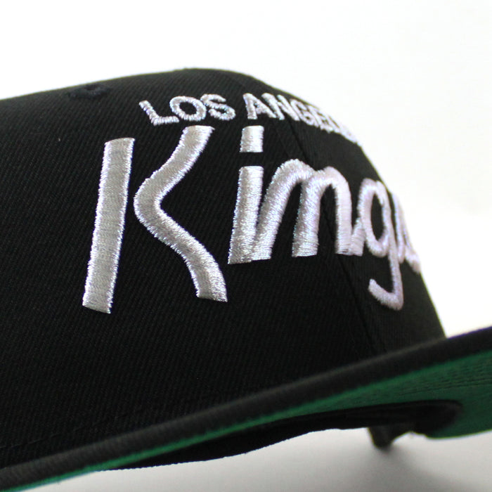 Los Angeles Kings 2002 All Star Game New Era 59Fifty Fitted Hat (Black Green Under brim)