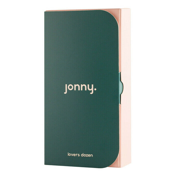Jonny Lovers Dozen 13 Pack of vegan condoms.