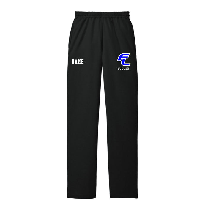 Ludlowe Girls Soccer Sweatpants Logowear Fairfield Ludlowe Girls Soccer Black Adult S