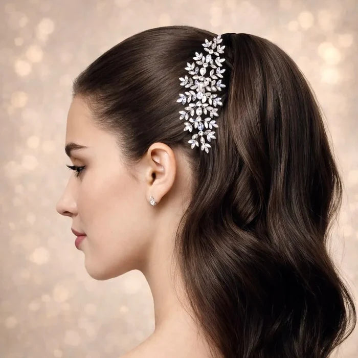 Wedding Hair Accessories – Sparkling Cubic Zirconia Bridal Hair Comb
