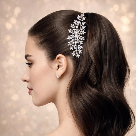 Wedding Hair Accessories – Sparkling Cubic Zirconia Bridal Hair Comb