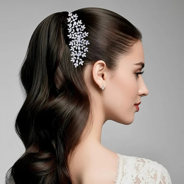Wedding Hair Accessories – Sparkling Cubic Zirconia Bridal Hair Comb