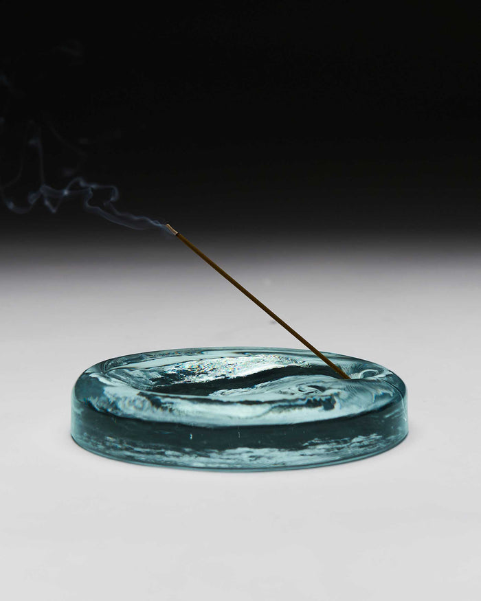 Magical Lake Incense Burner Upcycled Petroleum