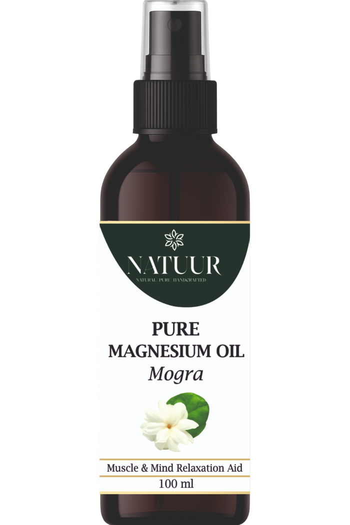 Magnesium Oil with Mogra: Wellness & Vitality