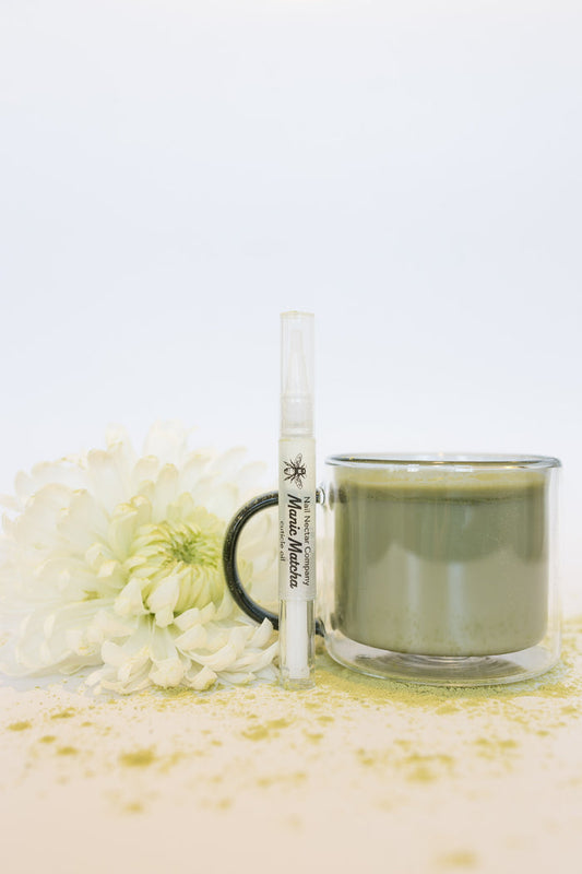 Cuticle oil pen, Nail Nectar Company, Manic matcha, vanilla, green tea