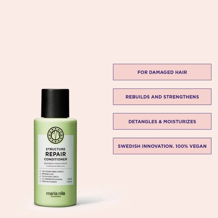 Maria Nila Structure Repair Travel Size Conditioner 100ml - Beauty Tribe