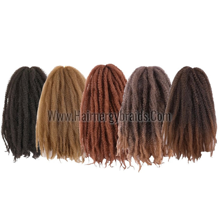 Marley Braid Afro Kinky Twist Hair braid hair extensions 18"