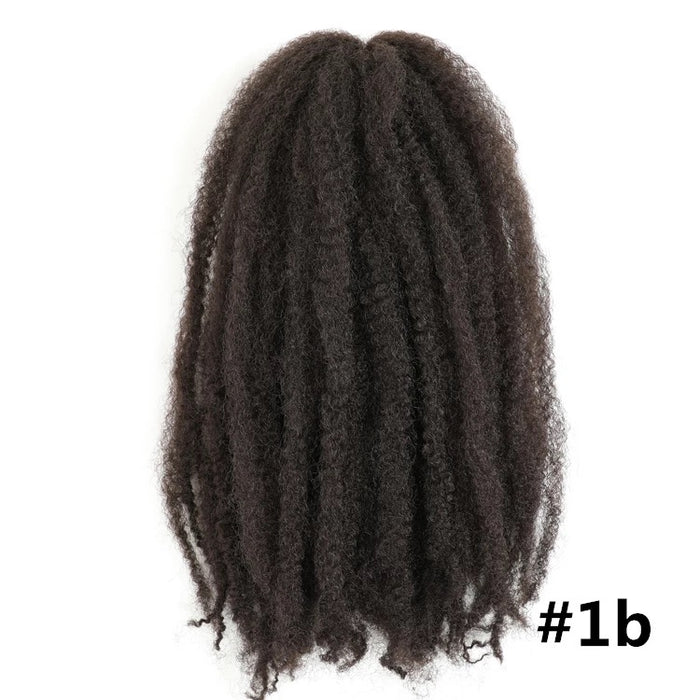 Marley Braid Afro Kinky Twist Hair braid hair extensions 18"